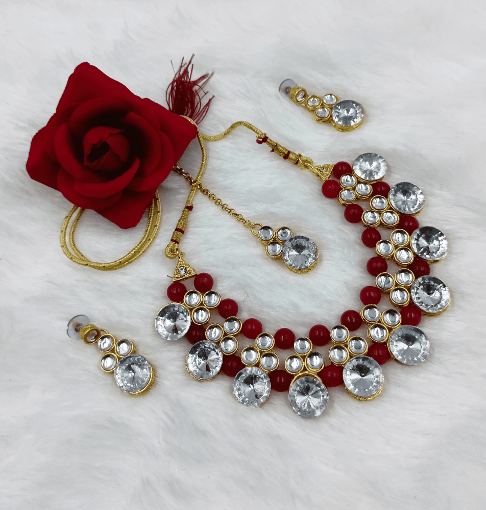 Fancy Bridal Necklace Set